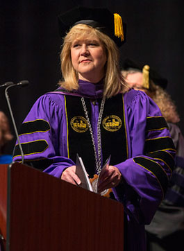 Dr. Elizabeth Davis is Furman's 12th president.