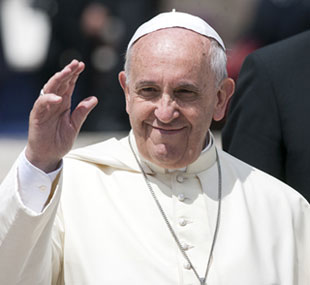 Pope Francis (Photo courtesy of Shutterstock)